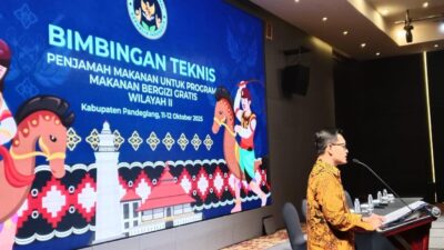 BGN gelar Bimtek Penjamah Pangan di Serang, latih 10.000 peserta tingkatkan higienitas dan keamanan pangan nasional.