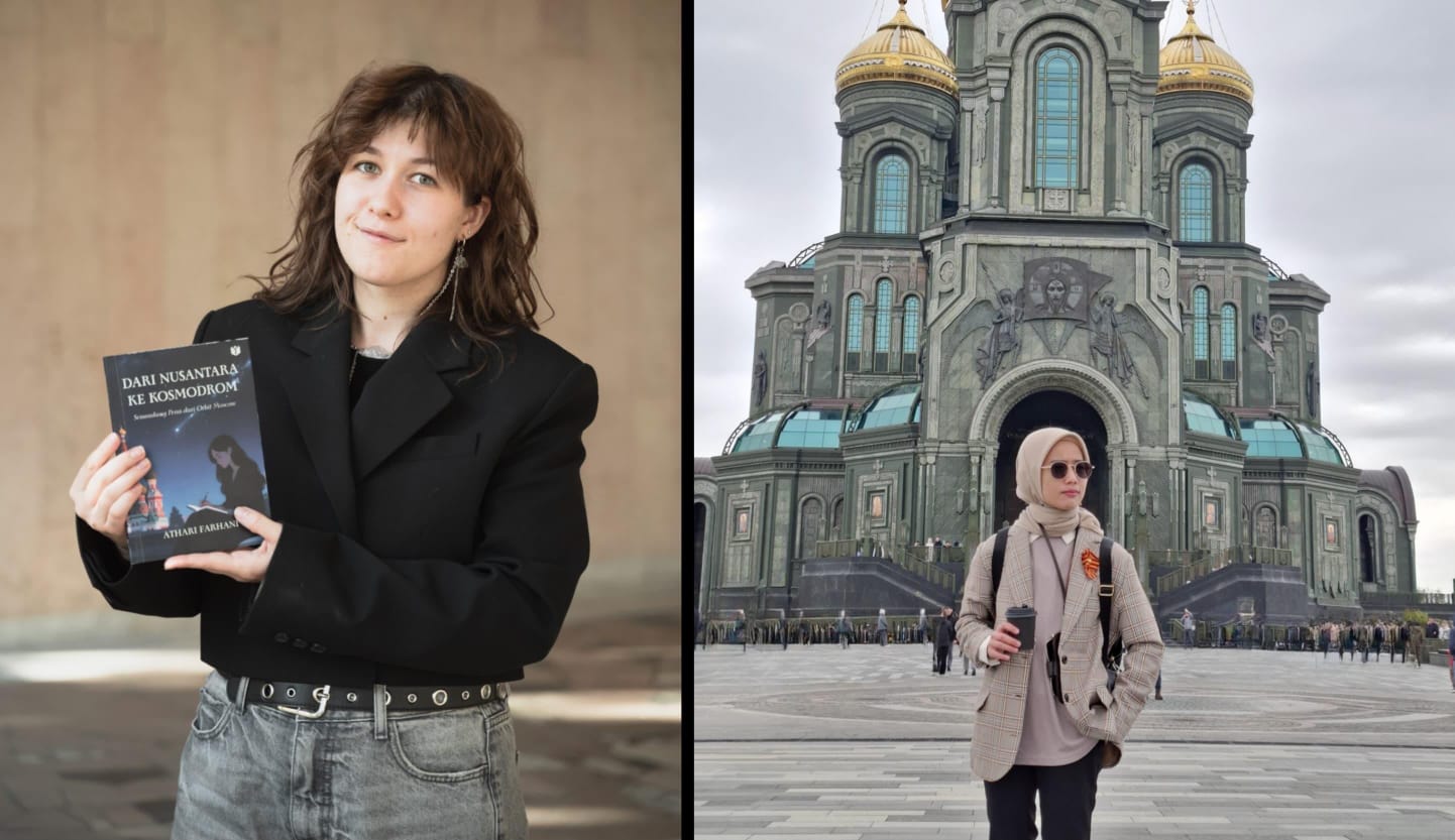Kisah Athari Farhani di Rusia hadir dalam buku Dari Nusantara ke Kosmodrom, inspirasi untuk generasi muda Indonesia.