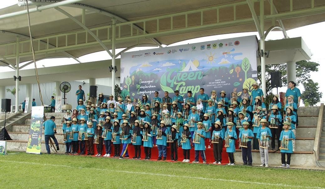 Sinar Mas Land selenggarakan Green Camp 2025 BSD: edukasi lingkungan, penanaman pohon, dan literasi digital untuk generasi muda.