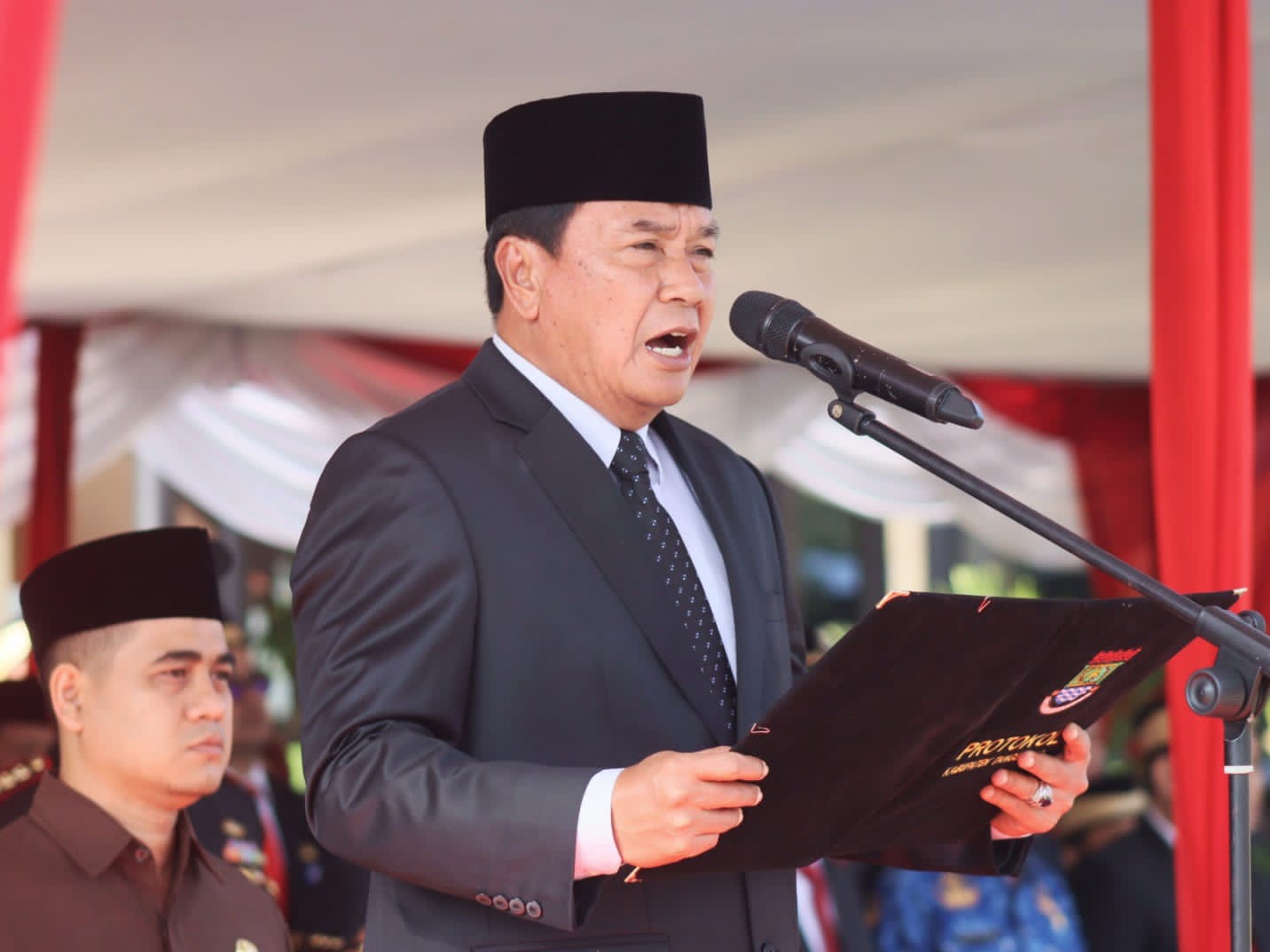 Upacara Hari Kesaktian Pancasila 2025 di Kabupaten Tangerang digelar khidmat, Bupati Maesyal Rasyid ajak wujudkan persatuan bangsa.