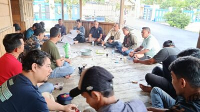 Para Ketua Karang Taruna Kecamatan Pandeglang berinisiatif menggelar TKD 2025 untuk menghidupkan kembali organisasi kepemudaan.