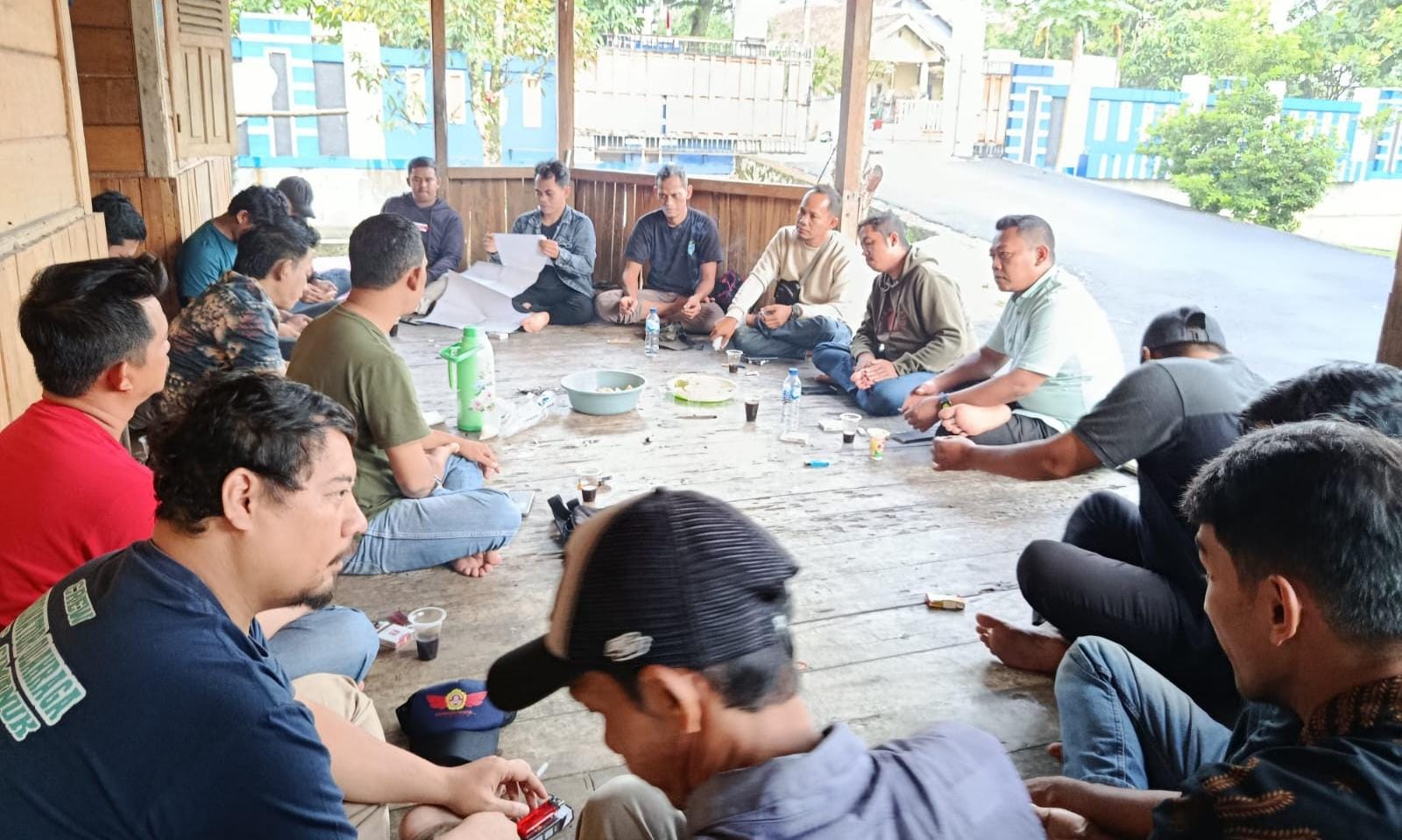 Para Ketua Karang Taruna Kecamatan Pandeglang berinisiatif menggelar TKD 2025 untuk menghidupkan kembali organisasi kepemudaan.