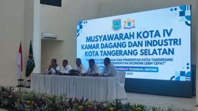 Muskot IV Kadin Tangsel Tertunda, Pilar Tegaskan Kadin Harus Jadi Garda Depan Investasi