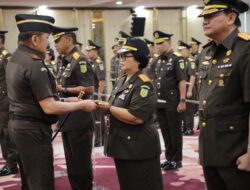 Burhanuddin Tekankan Tanggung Jawab Moral Saat Lantik Kajati Banten Bernandeta Maria