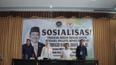 Sosialisasi MBG di Kota Serang dorong anak sehat, cerdas, dan berdaya saing melalui gizi seimbang sejak dini.