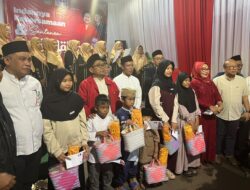 Sumarti Tebar Kepedulian: 253 Anak Yatim Terima Santunan