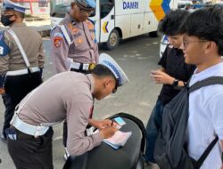 Hari Pertama Operasi Zebra 2025, Jumlah Pelanggar Masih Tinggi di Titik Rawan Serang