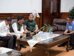 Gubernur Andra Soni Bahas Penataan Kawasan Konservasi dan Tambang Ilegal dengan Satgas PKH