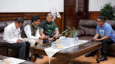 Gubernur Andra Soni Bahas Penataan Kawasan Konservasi dan Tambang Ilegal dengan Satgas PKH