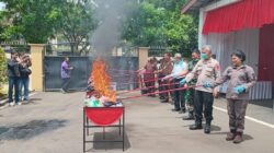 Kejari Kabupaten Tangerang Hancurkan 159 Item Barang Bukti dari 89 Kasus Pidana