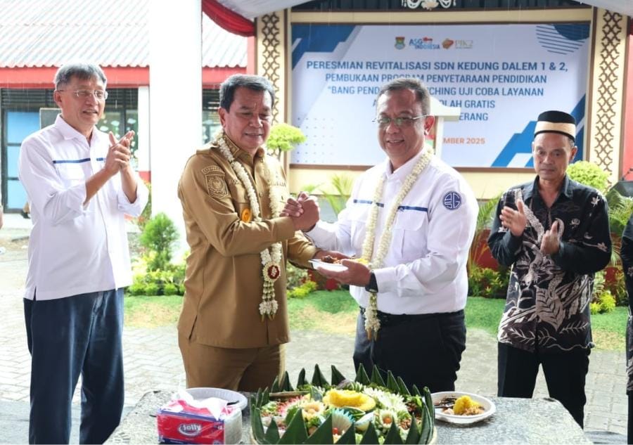 Bupati Tangerang resmikan SDN Kedung Dalam 2 hasil kolaborasi CSR PIK 2, revitalisasi gedung & peluncuran program Bang Pendi.