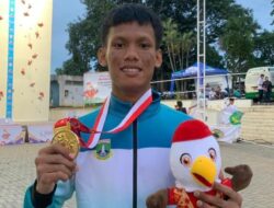 Rama Adimangku Sumbang Emas untuk Banten di Popnas XVII Jakarta