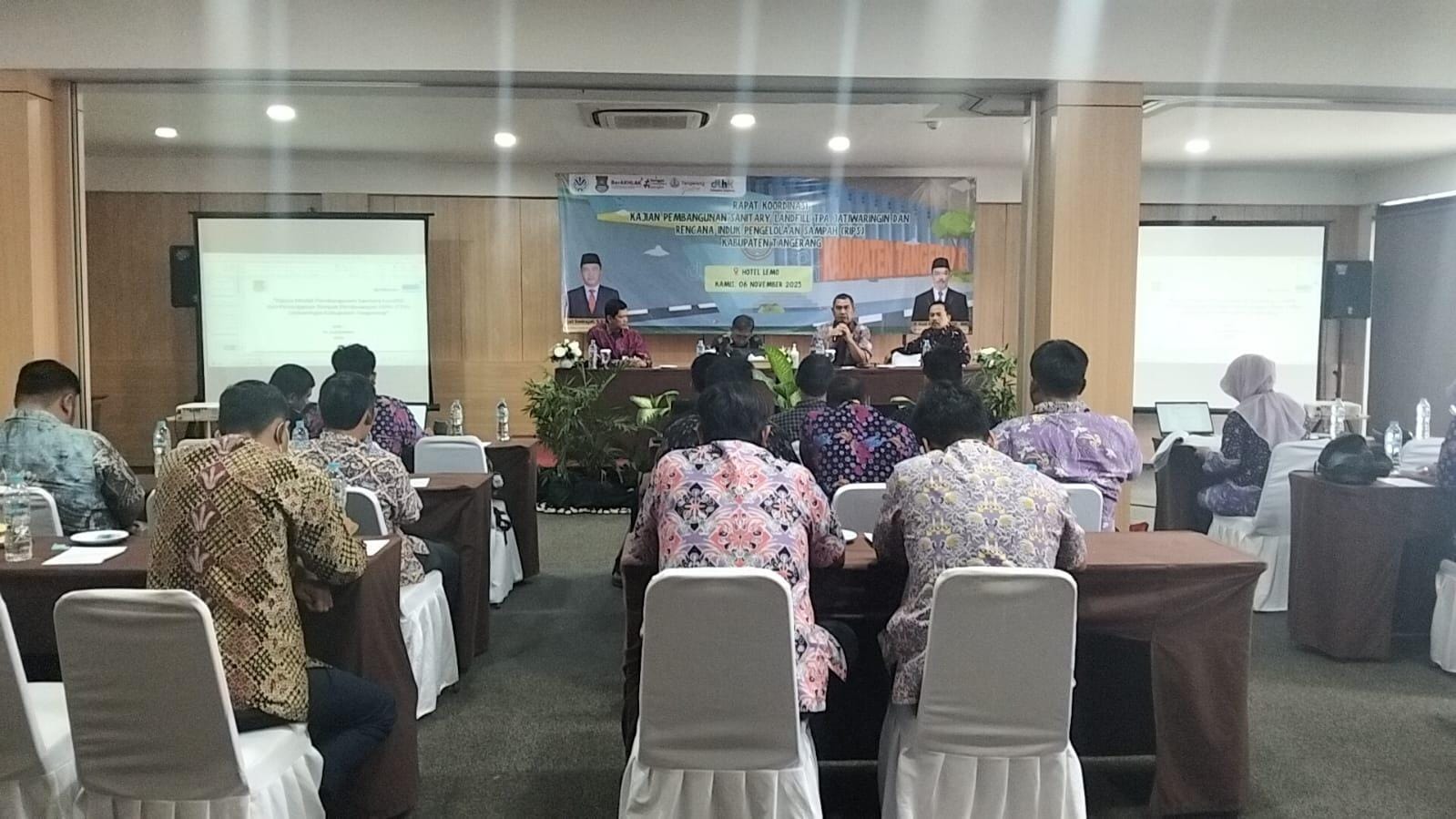 DLHK Kabupaten Tangerang dan Sucofindo kaji pembangunan Sanitary Landfill di TPA Jatiwaringin untuk wujudkan program Zero Waste.