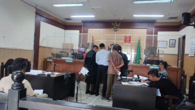Saksi BPN tegaskan SHM Abadi Tjendera di Karang Tengah terdaftar sah dan sesuai prosedur PTSL di Pengadilan Negeri Tangerang.
