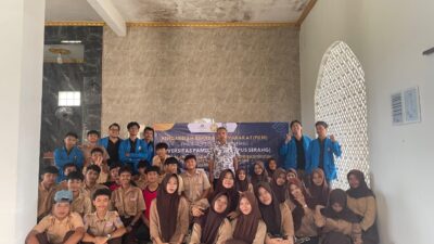 Pelatihan keamanan siber Unpam di SMAN 1 Pamarayan bekali siswa generasi digital dengan literasi keamanan data dan sikap bijak berinternet.