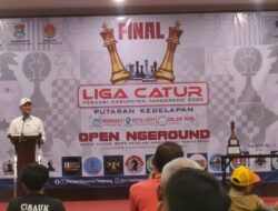 Wagub Dimyati Tutup Liga Catur Percasi Kabupaten Tangerang