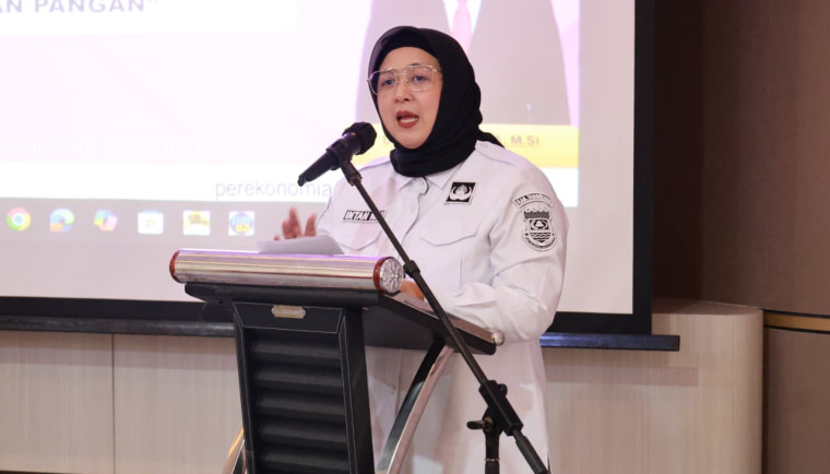 Wabup Intan buka High Level Meeting TPID Tangerang, tekankan penguatan strategi 4K untuk stabilkan harga dan kendalikan inflasi daerah.