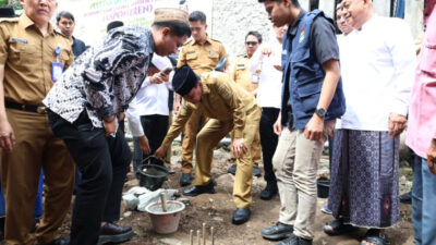 Bupati Tangerang Lakukan Peletakan Batu Pertama Asrama Pondok Pesantren 2025