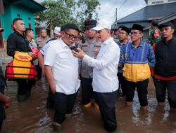 Normalisasi Sungai Jadi Solusi, Gubernur Banten Cek Lokasi Banjir di Kabupaten Serang