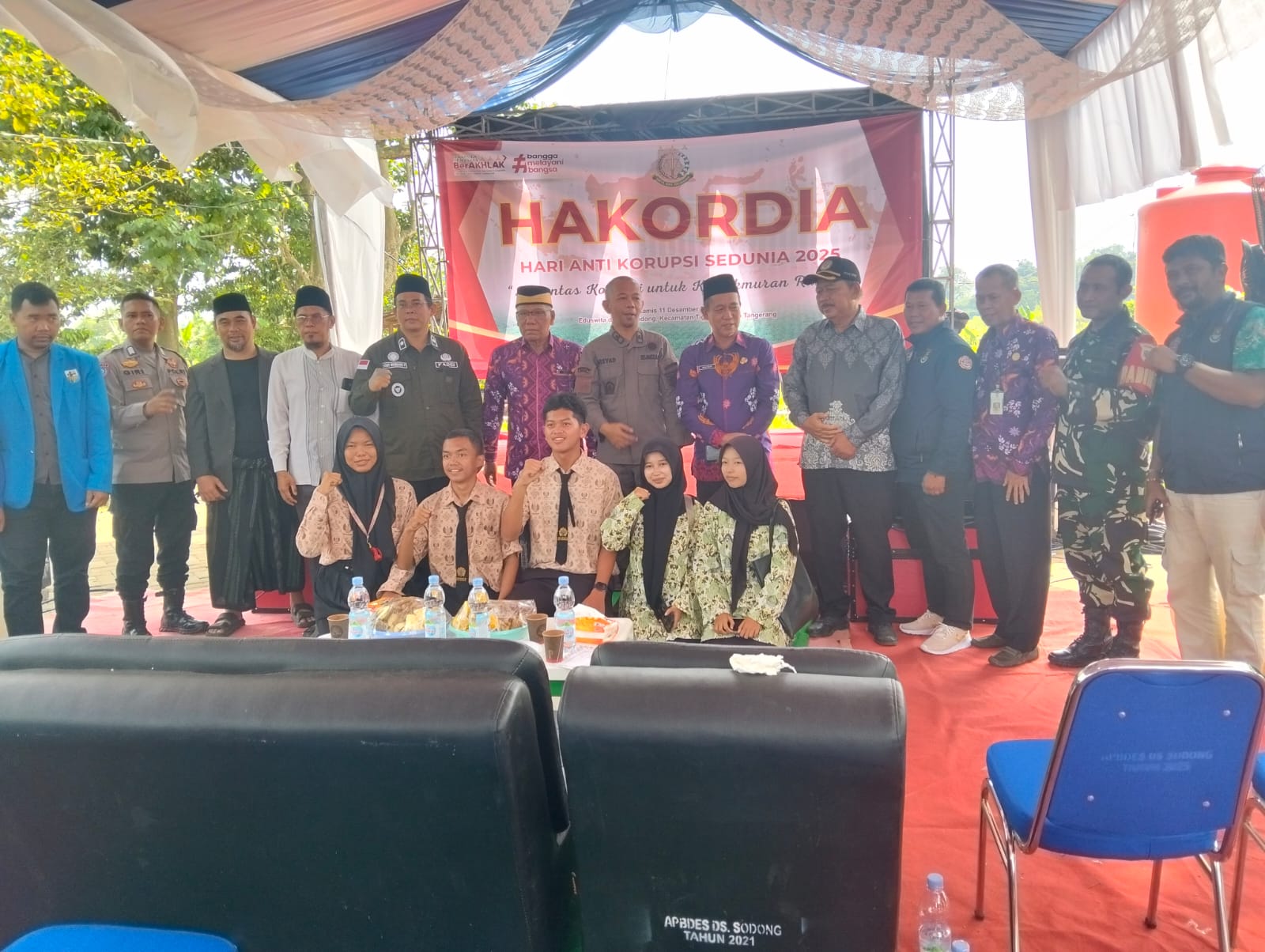 Kejari Kabupaten Tangerang gelar Hakordia 2025 di Desa Sodong dengan edukasi hukum dan ajakan kolaborasi masyarakat mencegah korupsi.