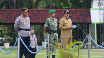Pemkab Tangerang gelar Apel Operasi Lilin Maung 2025 siapkan 650 personel amankan Natal & Tahun Baru Nataru.