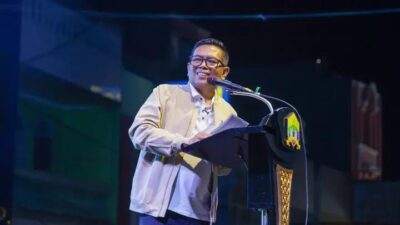 Gubernur Banten Andra Soni meresmikan Kawasan Royal Baroe di Kota Serang sebagai pusat ekonomi kreatif dan ruang publik baru.