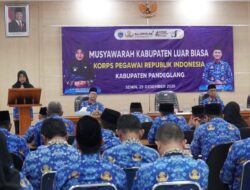 Lewat Muskablu, Sekda Asep Rahmat Jabat Ketua Korpri Kabupaten Pandeglang