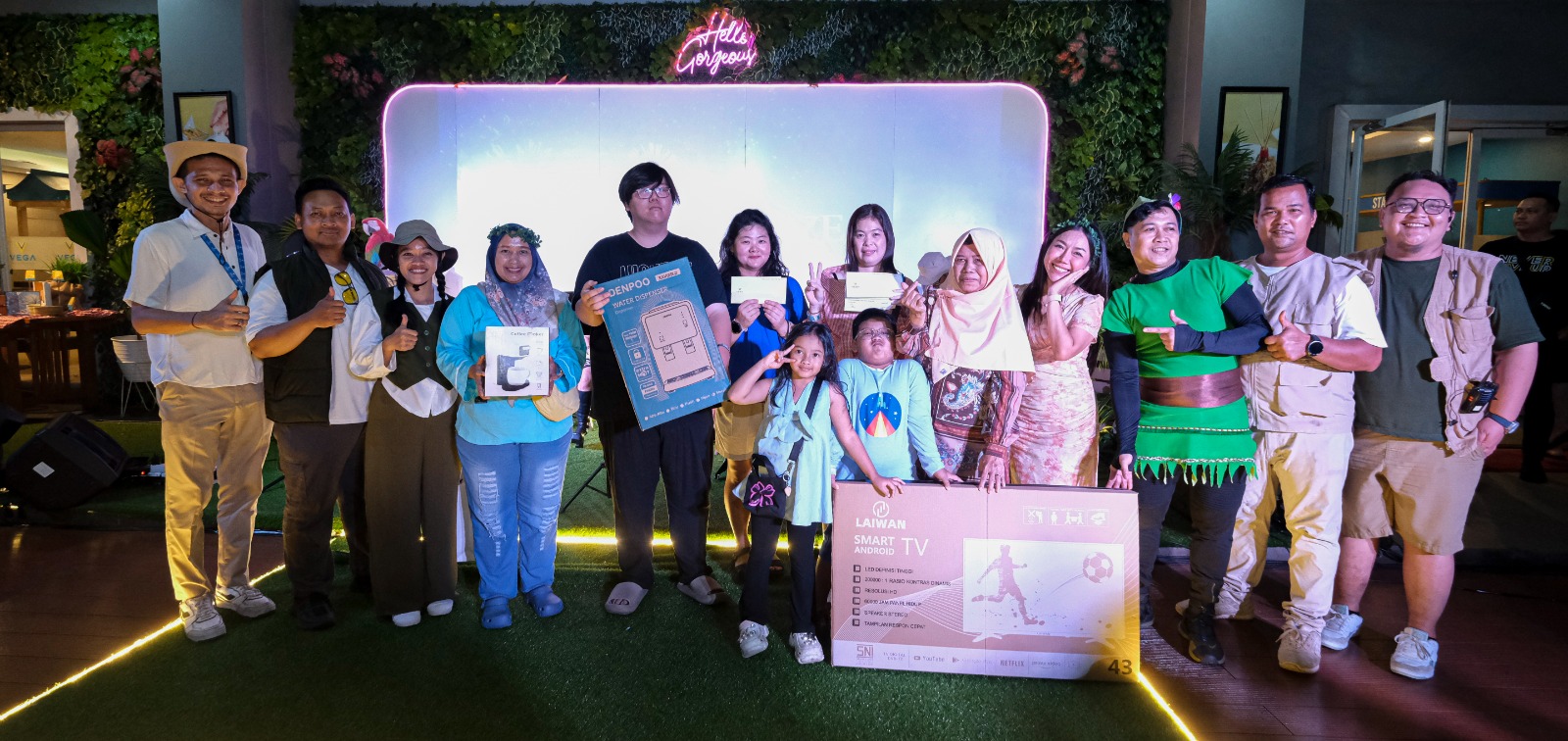 Perayaan Safari Flavour Hunt di Vega Hotel Gading Serpong sukses meriahkan malam Tahun Baru dengan okupansi kamar tembus 98 persen.