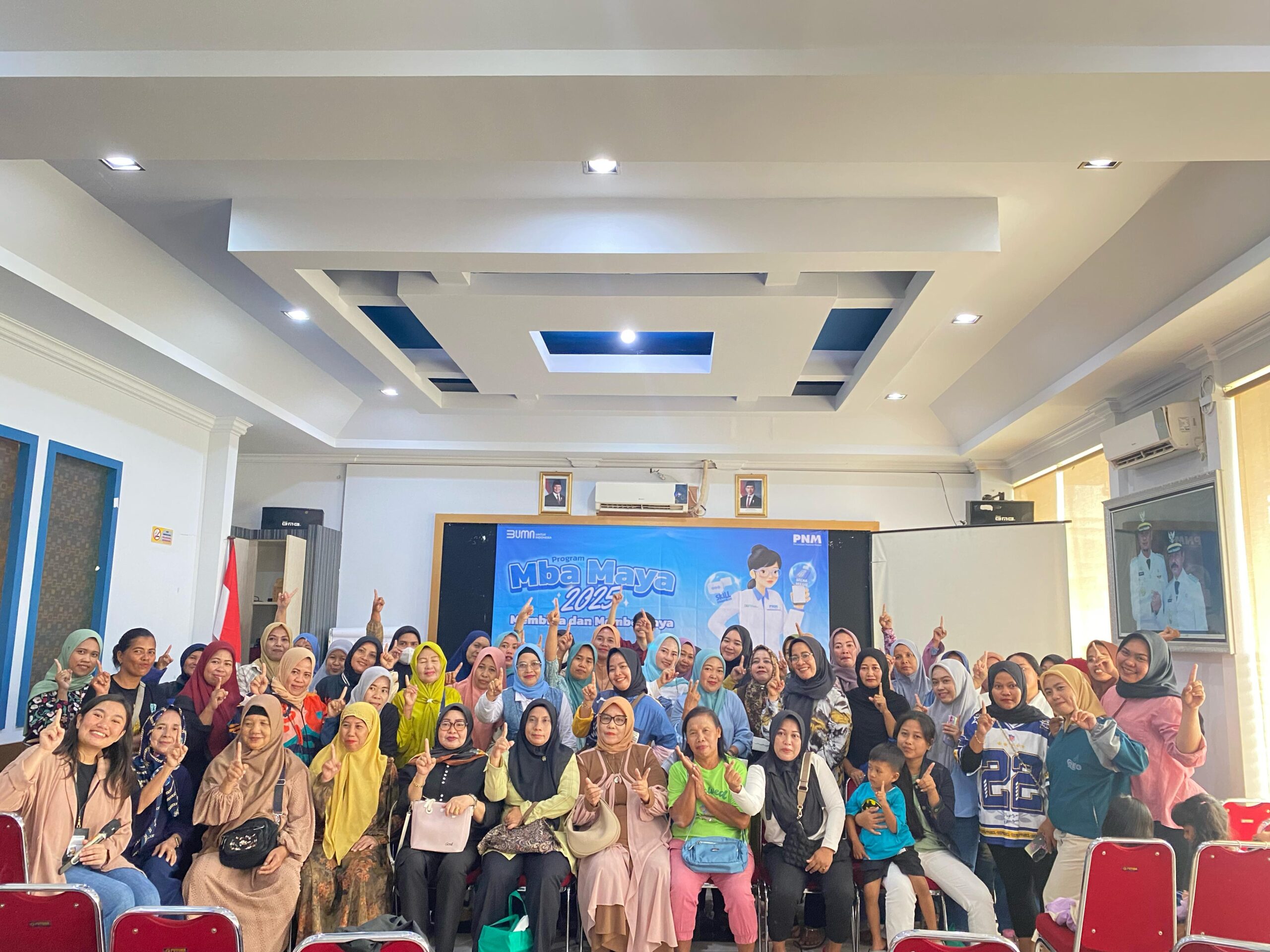 Nasabah PNM Mekaar di Kabupaten Gowa Rasakan Manfaat Literasi Keuangan dan Digital