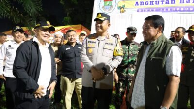 Bupati Tangerang bersama Forkopimda memantau malam Tahun Baru 2026. Keamanan wilayah terjaga, situasi aman dan kondusif.