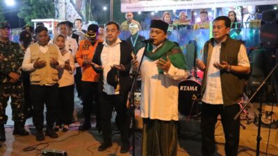 Kabupaten Tangerang menutup 2025 dengan doa bersama dan donasi untuk korban bencana Sumatra pada malam pergantian tahun.