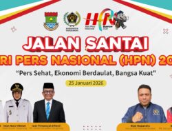 Meriahkan HPN 2026, PWI Kabupaten Tangerang Kolaborasi dengan Pemkab Gelar Jalan Santai