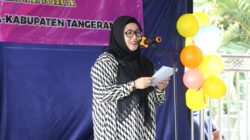 Wabup Tangerang Intan Nurul Hikmah meresmikan Gedung Serbaguna RW 12 Perumahan Sudirman, Desa Pasirnangka, Tigaraksa.