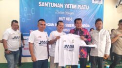 JMSI Banten santuni anak yatim dan tanam pohon di Sungai Cisadane dalam rangka Milad ke-6 dan rangkaian HPN 2026.