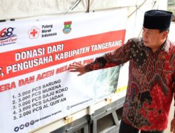 PMI Tangerang Kirim Perlengkapan Ibadah untuk Korban Bencana Sumatera