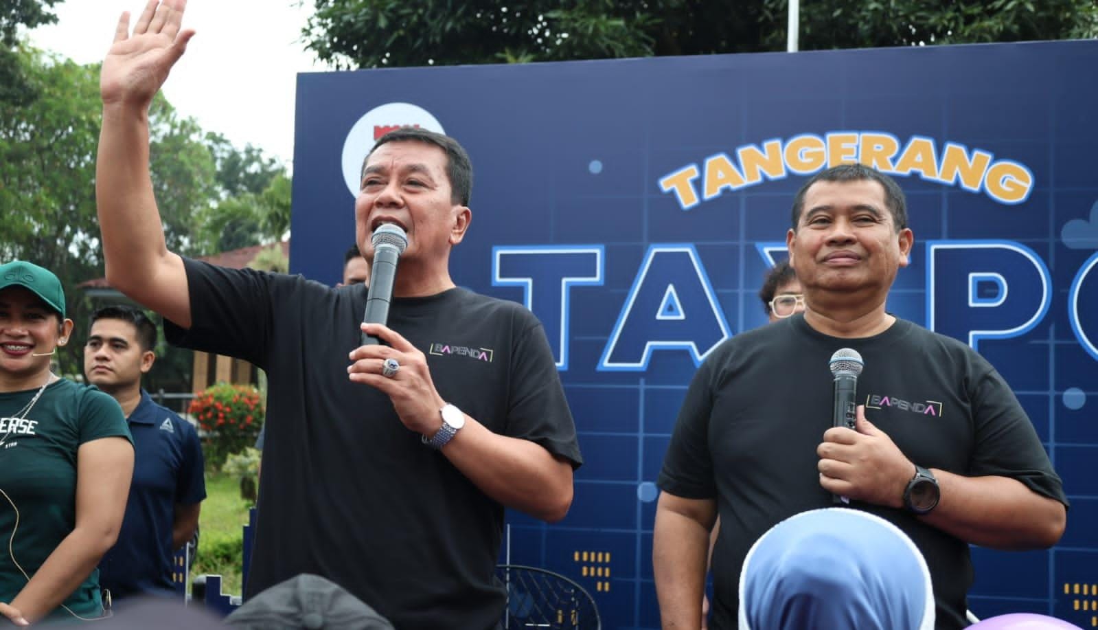 Bapenda Kabupaten Tangerang gelar TAXPO 2026 di CFD Puspemkab, hadirkan layanan PBB-P2 dan Samsat memudahkan warga bayar pajak.