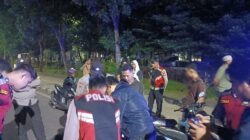 Polisi bubarkan balap lari dini hari di Alun-Alun Tigaraksa. Langkah persuasif dilakukan demi ketertiban dan keselamatan Ramadan.