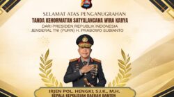 Kapolda Banten Irjen Pol Hengki menerima Satyalancana Wira Karya, SPPG Polda Banten layani 34 ribu warga dan banyak sekolah pun.