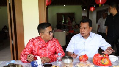 Moch. Maesyal Rasyid dan Andra Soni hadiri Imlek di Pagedangan, perkuat toleransi, persaudaraan, dan kebersamaan masyarakat.