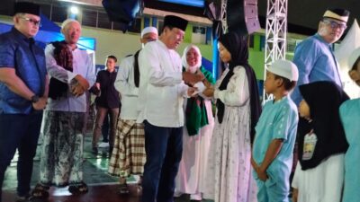 Bupati Tangerang Moch. Maesyal Rasyid hadiri Tarhib Ramadhan 1447 H di Binong Curug, santuni 680 anak yatim Penuh makna sosial