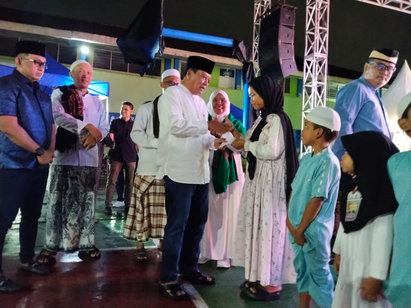 Bupati Tangerang Moch. Maesyal Rasyid hadiri Tarhib Ramadhan 1447 H di Binong Curug, santuni 680 anak yatim Penuh makna sosial