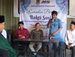Berbagi di Bulan Ramadan, JMSI Kabupaten Tangerang Santuni Anak Yatim dan Bagi Takjil
