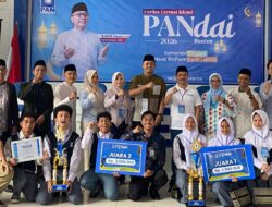 SMAIT Ar-Rahmah Cendekia Raih Juara 1 dan 2 di Kompetisi Cerdas Cermat Islami PANdai 2026 Provinsi Banten