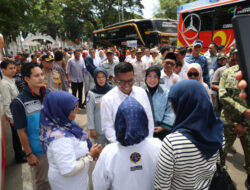Pemprov Banten Berangkatkan 990 Pemudik Gratis, 22 Bus Menuju Jawa dan Sumatra