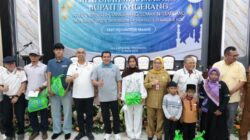 Bupati Tangerang silaturahmi Ramadan dengan atlet KONI, beri motivasi dan target juara pada Porprov Banten 2026 di Tangerang Selatan.