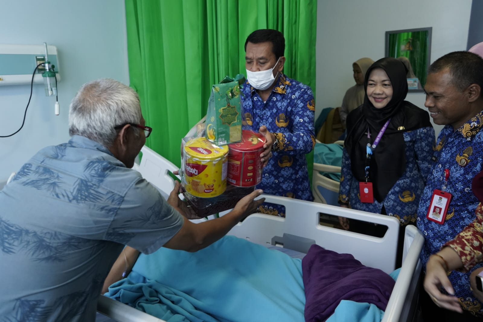 Bupati Tangerang Maesyal Rasyid meninjau RSUD Balaraja guna memastikan kesiapan layanan kesehatan jelang Idulfitri 1447 H.
