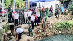 Pembangunan Jembatan Garuda di Pinang Kota Tangerang dimulai. Jembatan permanen dibangun TNI AD untuk meningkatkan akses warga.