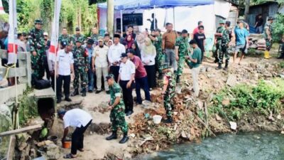 Pembangunan Jembatan Garuda di Pinang Kota Tangerang dimulai. Jembatan permanen dibangun TNI AD untuk meningkatkan akses warga.