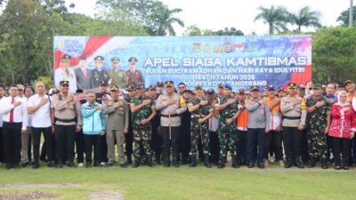 Polresta Tangerang siagakan 1.123 personel gabungan dalam Operasi Ketupat Maung 2026 untuk pengamanan mudik dan Idulfitri.