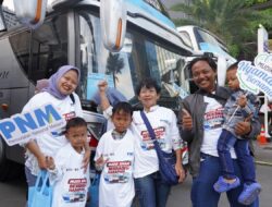 Mudik Nyaman Bersama BUMN, PNM Fasilitasi Ratusan Peserta Mudik Tanpa Cemas Ongkos